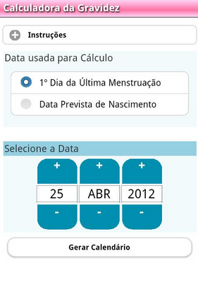 Calculadora de gravidez 1